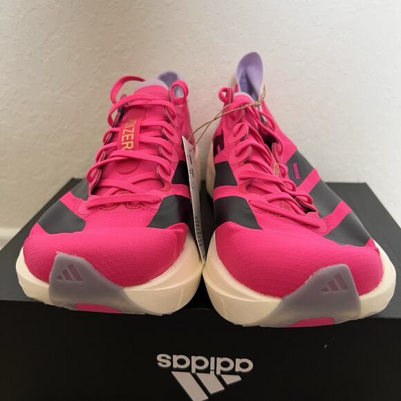 adidas Adizero Takumi Sen 11 Shock Pink Running Shoes JQ2812 Men\'s Size 8.5 NWT main image 8